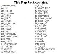 Map Pack para 1.6 screenshot