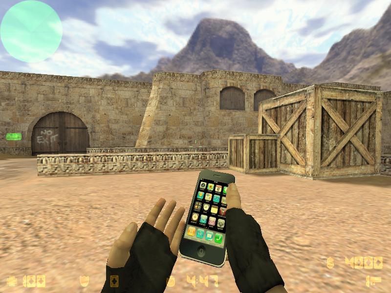 ORIGINAL IPHONE C4 - скин за CS 1.6 :: CS-bg