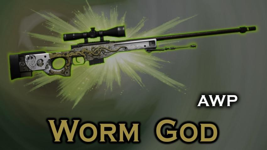 AWP Worm God CS GO skin for CS 1.6 • CS-bg