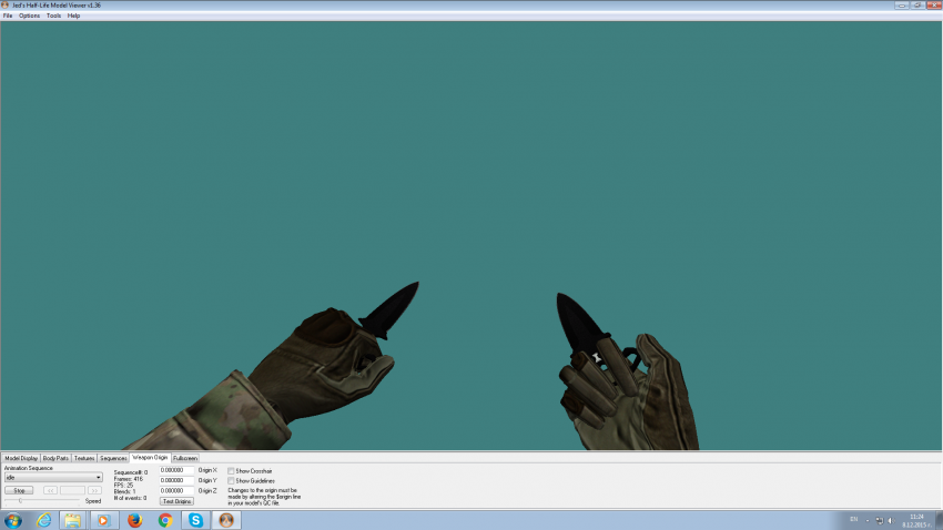 CS:GO Shadow Daggers skin for CS 1.6 • CS-bg