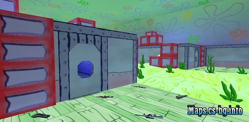 fy_spongebob - CS 1.6 map • CS-bg